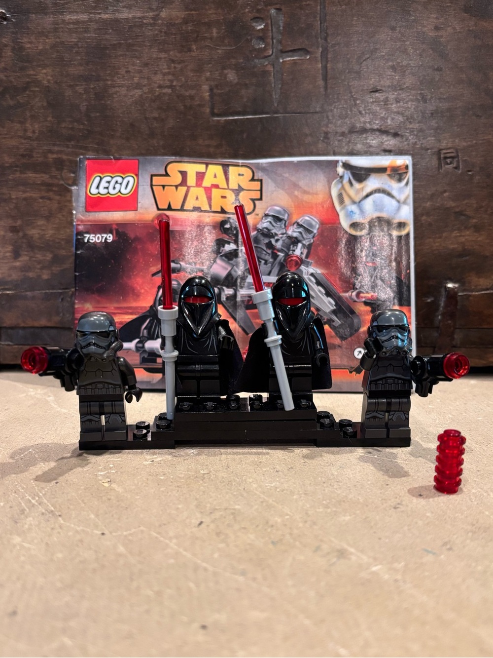 LEGO Star Wars Shadow Guard and Imperial Shadow Stormtrooper Minifigures